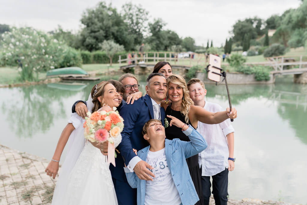 selfie matrimonio