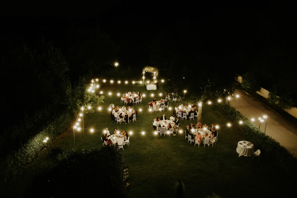 matrimonio serale a tenuta agrivillage