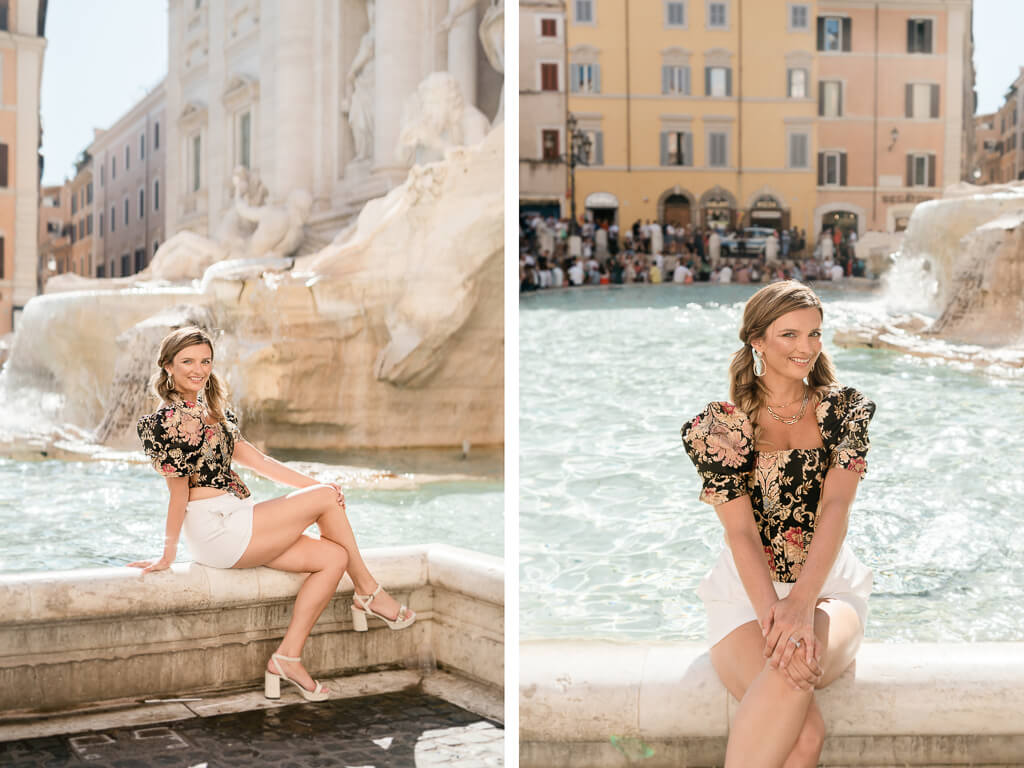 Photo Shoot in Fontana di Trevi
