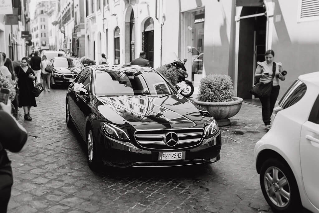 la macchina della sposa