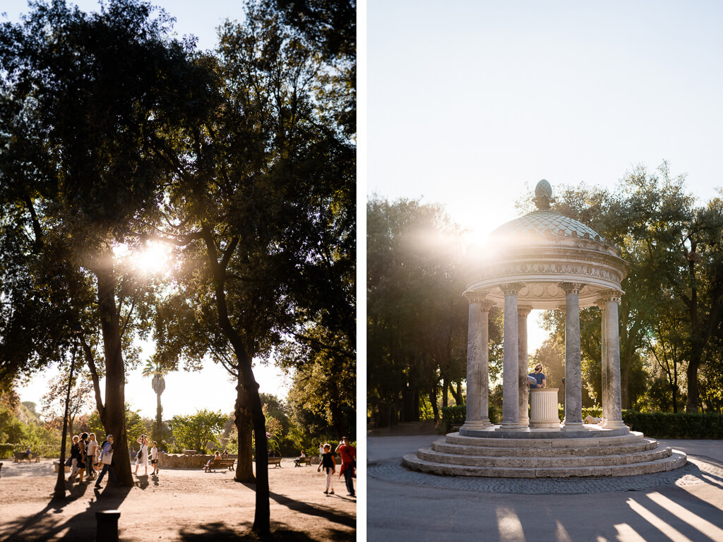foto villa borghese