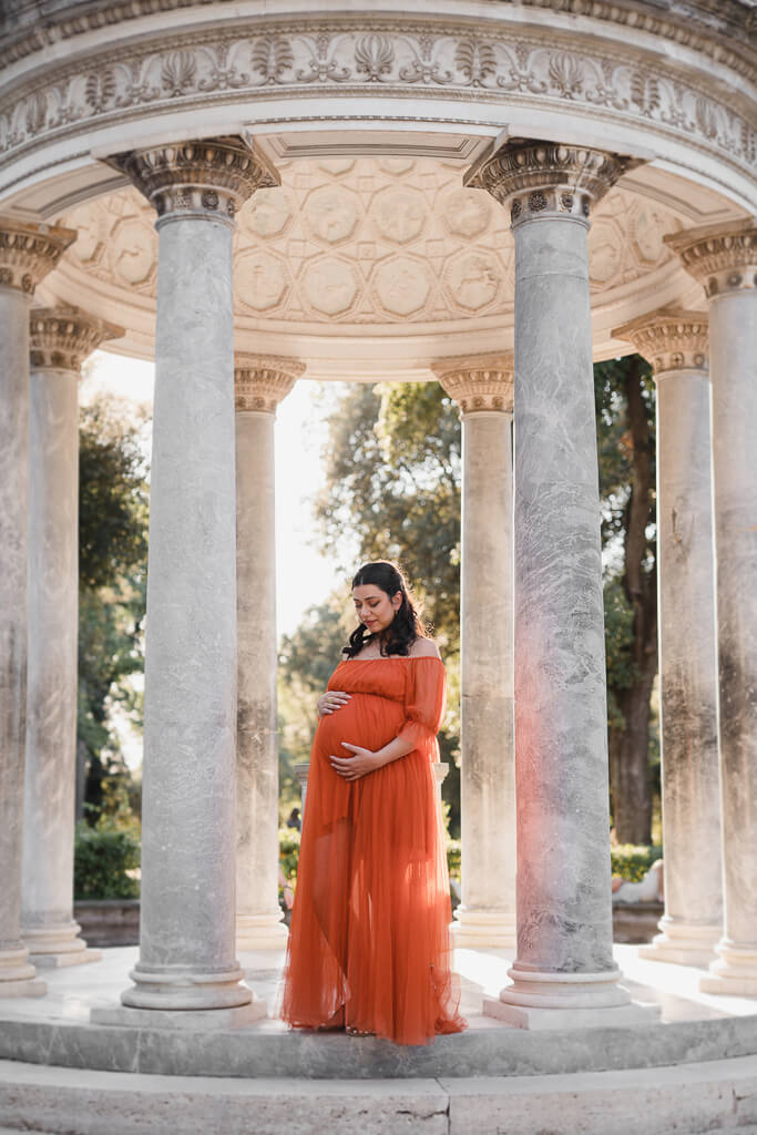 servizio fotografico premaman roma