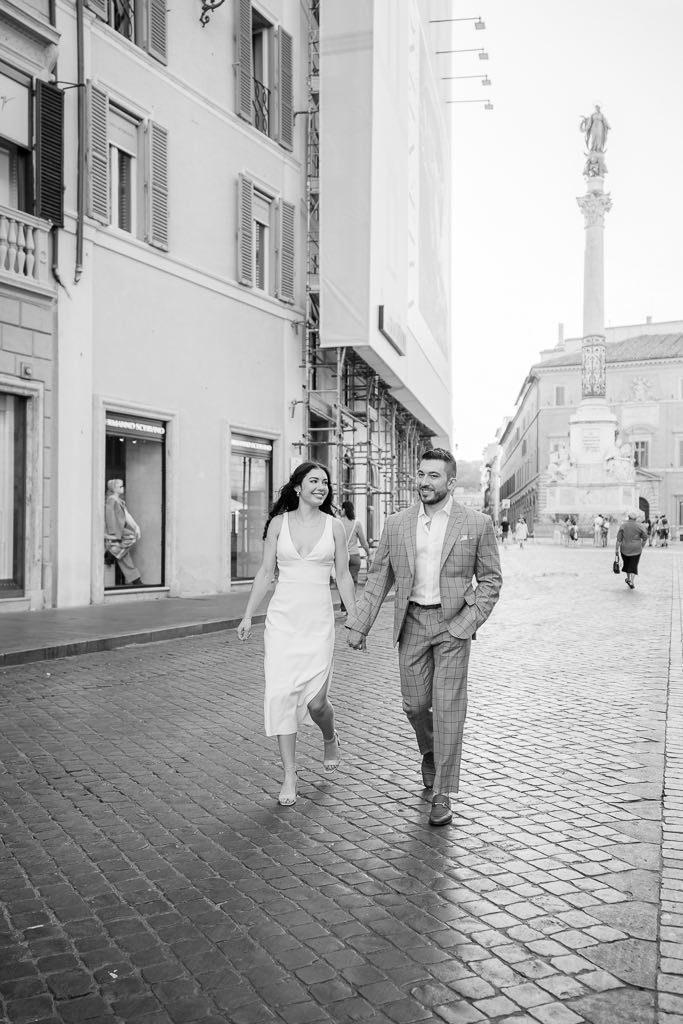 couple photoshoot in Rome