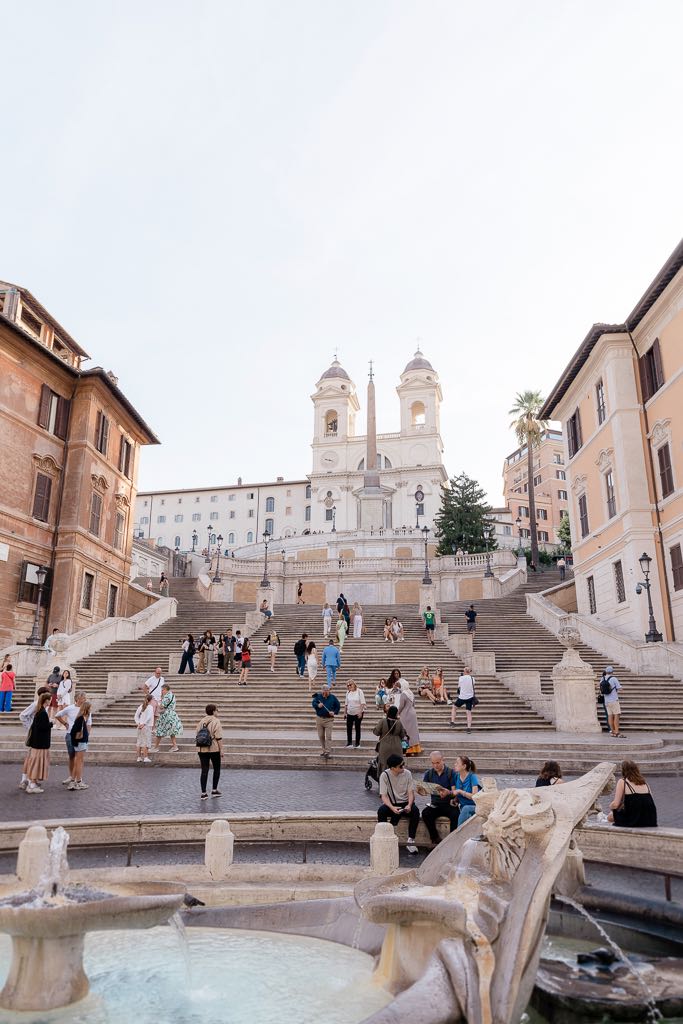 Piazza di Spagna in Rome