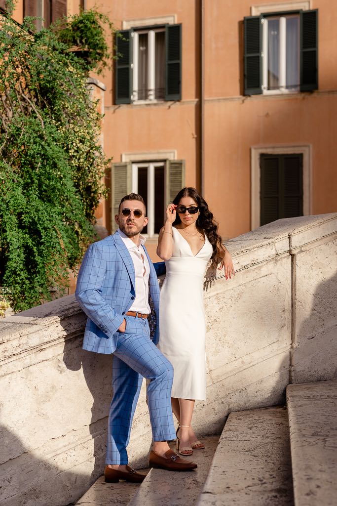 couple photoshoot in Rome