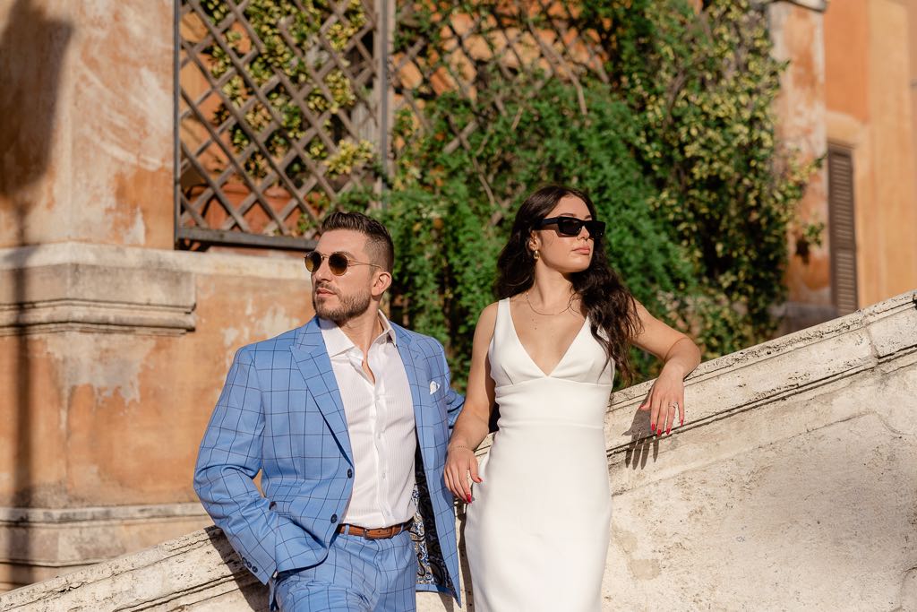 couple photoshoot in Rome