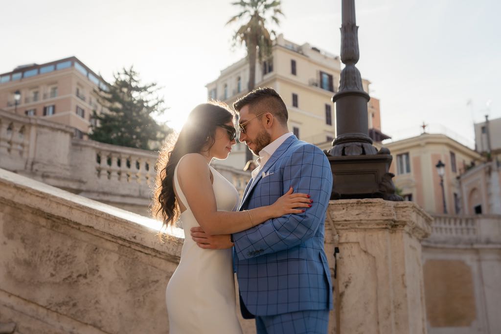 foto di coppia a Roma